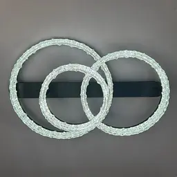 Люстра стельова Linisoln 78203-30*40*50 метал, акрил LED 100Вт 15-17м² - мініатюра 2
