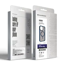 Чохол ArmorStandart Uniq Magsafe для Apple iPhone 13 Pro Max Dark Blue - мініатюра 6
