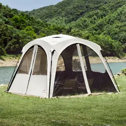 Штора до тенту для кемпінгу Naturehike CNK230WS014, 220х175см (із застібкою по периметру) - мініатюра 3