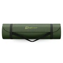 Коврик для йоги Hop-Sport HS-NB010GM NBR 1см темний хакі - мініатюра 8
