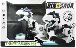 Інтерактивний робот-динозавр Tyrannosaurus Rex на радіокеруванні зі світлом і звуком - мініатюра 4