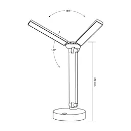 Настільна лампа TITANUM TLTF-015W 10W 3000-6000K (TLTF-015W) - мініатюра 2