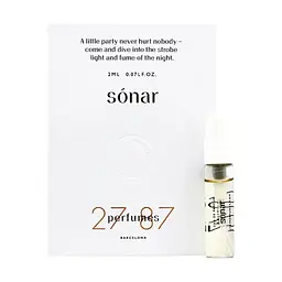 Парфумована вода Мініатюра 27 87 Perfumes Sonar 2 мл 