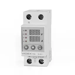 Реле контролю напруги та струму VIDEX RESIST 145-300В 1-63А VIDEX (27123-000)