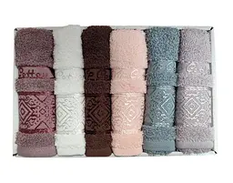 Набір кухонних турецьких рушників із 6 штук Cestepe Vip Cotton Prag 30х50 - мініатюра 2