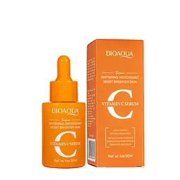 Сироватка для обличчя відбілююча антиоксидантна Bioaqua Vitamin C Serum
