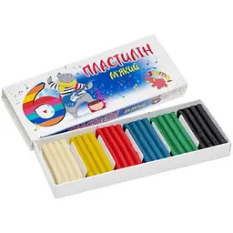 Пластилін JUMBI 6кол.