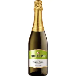 Упаковка винного напою Pregolino Fragola Bianco слабоалкогольний газований білий напівсолодкий 4.5 л (0.75 л х 6 шт.) - мініатюра 2