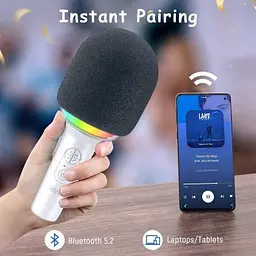 Мікрофон Fifine Wireless White (E2W) - мініатюра 4