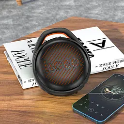 Bluetooth Колонка Hoco HC24 Hearty sports Black - мініатюра 3