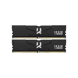 Модуль пам'яті для комп'ютера DDR5 32GB (2x16GB) 6000 MHz IRDM Black Goodram (IR-6000D564L36S/32GDC) - мініатюра 1