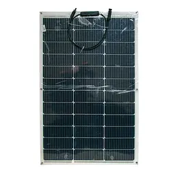 Гнучка сонячна панель 18V 100W, переносна сонячна батарея для дому Flexible panel 595х925х2.6 мм - мініатюра 5