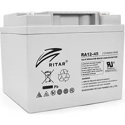 Акумулятор Ritar AGM RA12-45, Gray Case, (12V 45.0Ah)