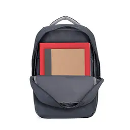 Рюкзак для ноутбука RivaCase 17.3" 7567 Prater, anti-theft (7567DarkGrey) - мініатюра 8