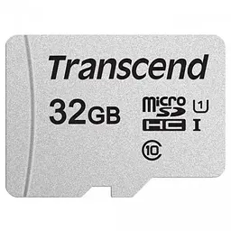 Карта пам'яті Transcend microSDHC 300S 32 GB UHS-I + SD Adapter (TS32GUSD300S-A) [33746] - мініатюра 2