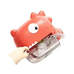 Піноутворювач "Динозавр" з музикою Bath Toys червоний