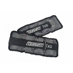 Обтяжувачі EasyFit 2 х 1 кг для ніг та рук з металом (EF-AWTМ-100)