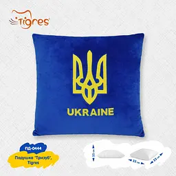 М'яка іграшка Tigres Подушка Тризуб (ПД-0444) - мініатюра 2