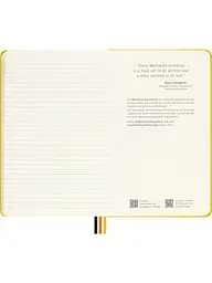 Записник Moleskine x K-Way середній, Лінійка Жовтий Нейлон (SKQP060KWYELLWT05) - мініатюра 5