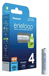 Акумулятори Panasonic Eneloop R3 AAA 800mAh Ni-Mh 4 шт. - мініатюра 2