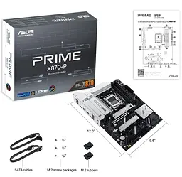Материнська плата ASUS PRIME X870-P (PRIME X870-P) (Socket AM5, AMD X870, ATX) Б/в - мініатюра 6