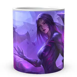 Кухоль GeekLand League of Legends Ліга Легенд Кайса LOL 002.35 330 мл білий - мініатюра 2