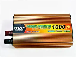 Універсальний автомобільний інвертор UKC 12V/220V 1000W перетворення напруги
