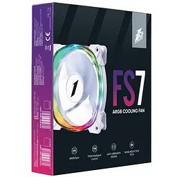Кулер до корпусу 1stPlayer FS7 White (FS7-WH-1IN1) - мініатюра 2