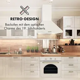 Вбудована духовка Klarstein Victoria Retro 70 л (10032485) - мініатюра 7