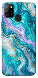 TPU чохол Demsky Mermaid marble для Infinix Hot 10 Lite