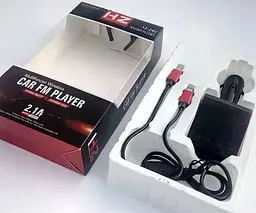 Трансмітер FM MOD. H22 + BT модулятор з кабелями зарядки та підтримкою microSD - мініатюра 3