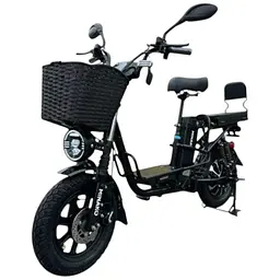 Електровелосипед Minako Monster Pro 18" 1200W 60V 30Ah гідравлічні гальма розкладний багажник/сидіння  duplication