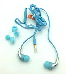 Провідні вакуумні навушники Yison CX330, 3.5mm, 1.2m, blue - мініатюра 3
