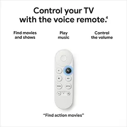 Бездротова приставка медіаплеєр Google Chromecast with Google TV HD (GA03131-US) - мініатюра 3