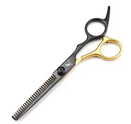 Набор парикмахерских ножниц и инструментов для Barbershop 7ел gold/black - мініатюра 3