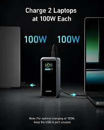 Універсальна мобільна батарея Anker Prime 20000mAh 200W Black (A1336011) - мініатюра 7