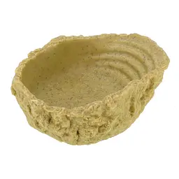 Поїлка та миска для купання Hobby Drinking Bowl M ochre 150мл. 14x11x5см (36277) - мініатюра 4