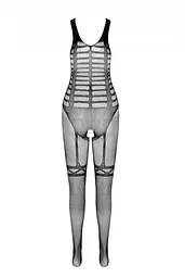 Сітчастий тілесний бодістокінг-боді із симетричним малюнком Casmir CA005 One size - мініатюра 6