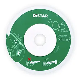 Алмазний диск по кераміці Distar Shine 1A1R 125x0.6x22.23 мм