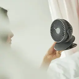 Портативний вентилятор Xiaomi SOLOVE Clip Fun F3 Grey - мініатюра 4