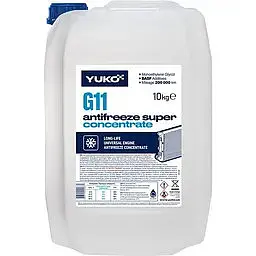 Антифриз YUKO Super G11 -42 ° C синій 10л - мініатюра 2