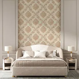 Самоклеюча декоративна 3D панель Sticker Wall вінтаж бежевий 700x700x5мм 405 SW-00000757 - мініатюра 5