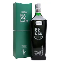 Віскі Kavalan Port Cask Finish Single Malt, в коробці, 40%, 0,7 л