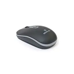 Мишка REAL-EL RM-303 Wireless Black/Grey (EL123200021) - мініатюра 3