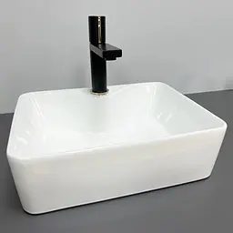 Умивальник VBI Forli S white накладний VBI-011101, Білий - мініатюра 2