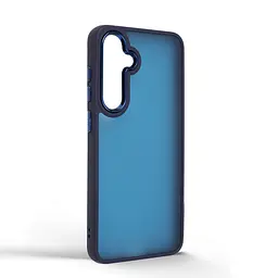 Противоударный чехол для Samsung Galaxy S24 FE 5G (SM-S721), Frame, синий, панель-накладка, термополиуретан TPU + поликарбонат PC, защита всего корпуса, защита кнопок и камеры, устойчив к деформациям, ArmorStandart (ARM76912) - мініатюра 2