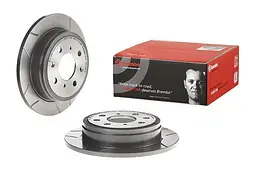 Диск гальмівний невентильований Honda Accord III, Civic IV-VI 85-01р Brembo (08.7104.75)