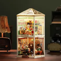 Конструктор JAKI серії "Mini Super Town" - АКВАРІУМНА КРАМНИЧКА КАПІБАР - мініатюра 4