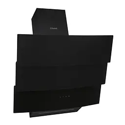 Витяжка декоративна похила PERFELLI DNS 6363 B 750 BL LED Strip - мініатюра 2