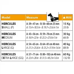 Шлеї для собак Ferplast Hercules P L (FR75468417) - мініатюра 2